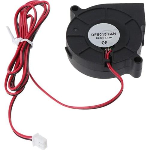 2021 New 1Pc 12V DC 50mm Blow Radial Cooling Fan Hotend Extruder For RepRap 3D Printer