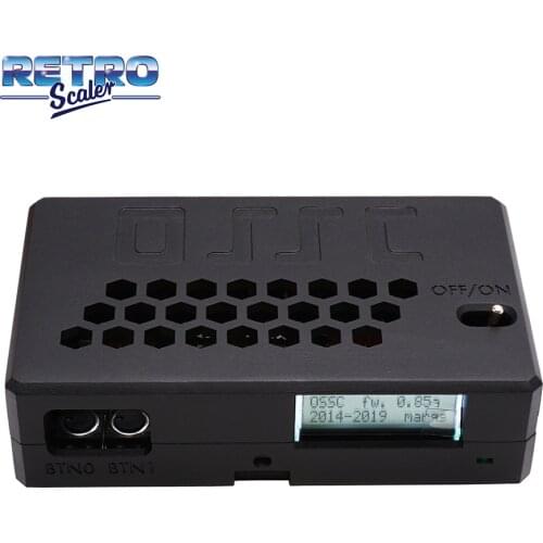 Transparent Case Color OSSC Kit Series 0.85a OSSC HDMI-compatible Converter Open Source Scan Adapter Kit for Retro Game Consoles