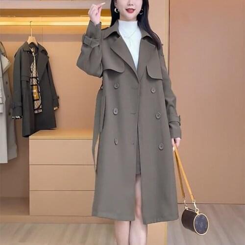 Rosetic Women's Long Trench Coats