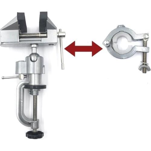 Bench Vises 360 Clamp Table Grinder Holder Drill Dremel For Rotary Tool Craft Model Tools Metal Working Jewelry Making Tool