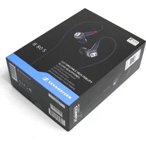 High quality DIY IE80s In-Ear Earphone hifi subwoofer mobile earphone earplugs phone earphone universal Fast Free Shipping