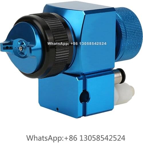 Japan Pneumatic Spray Paint Gun Blue Automatic Spray Gun AGPV-805 Auto Gun Customizable Nozzle 0.7mm/1.1mm/1.4mm Orifice Coating