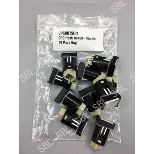 10pcs/lot 100% original Heidelberg imported computer desk button CPC button ink fountain button 81.186.3855/02