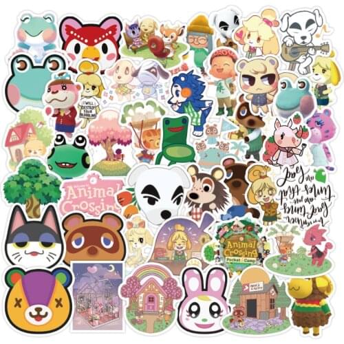 10/30/50pcs/Set Animal Crossing Hot Game Graffiti Stickers For Skateboard Helmet Gift Box Bicycle Computer Notebook Car Decal
