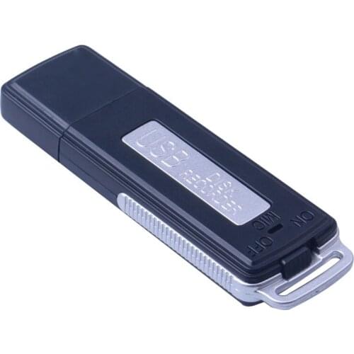 2 in 1 Mini 8GB USB Pen Flash Drive Disk Digital Audio Voice Recorder 70 Hours Portable Mini Recording Dictaphone