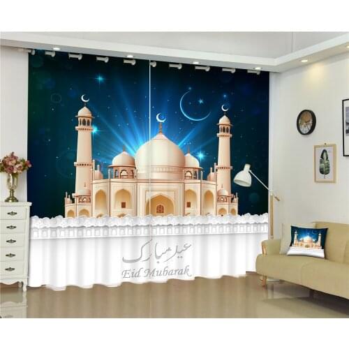 3D Window Curtains Architecture Luxury Blackout Living Room office Bedroom Drapes Cortinas Rideaux Customized size pillowcase