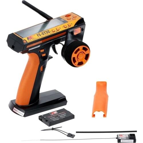 AFHDS 2.4G RC Car Controller 3 Channel Digital Radio Remote Control Transmitter with Receiver for Remote RC Car Boat