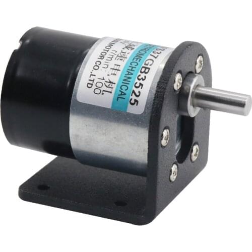 12V brushless motor 24V DC motor 37 brushless deceleration small motor positive reversing motor slow motor with bracket