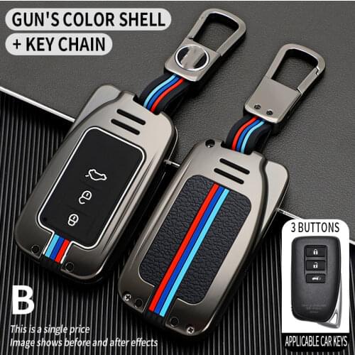 Car Key Cover Case For Lexus NX GS RX IS ES GX LX RC 200 250 350 LS 450H 300H Key Auto Case keychain keyring Accessories