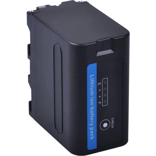 1PC 7200mAh NP-F960 NP-F970 Battery with LED Power Indicators for SONY F960 F550 F570 F750 F770 MC1500C 190P 198P F950 HD1000C