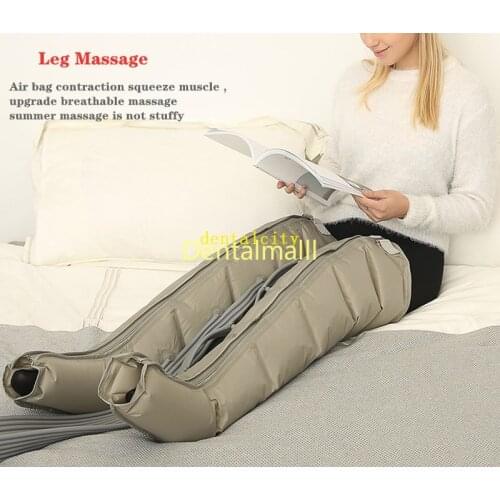 Electric Air Compression Leg Massager Leg Wraps Foot Ankles Calf Therapy Promote Blood Circulation Relieve Pain Fatigue