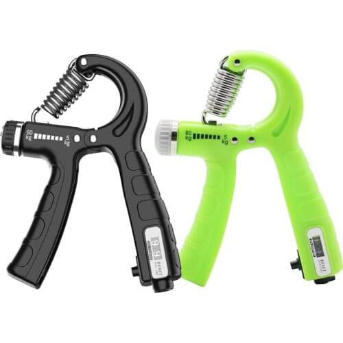 5-60KG Hand Gripper Adjustable Finger Heavy Exerciser Strength for Arm Wrist Muscle Strength Training Expander