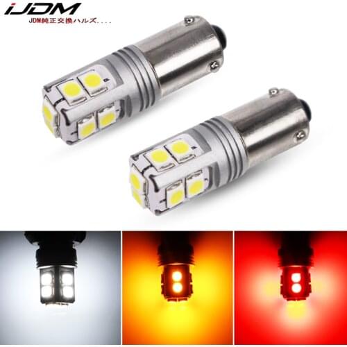 IJDM white BAY9S H21W led Canbus BA9s BAX9s T4 H6W led 12V 24V For car Reverse Lights or Parking Lights, License Plate Lights