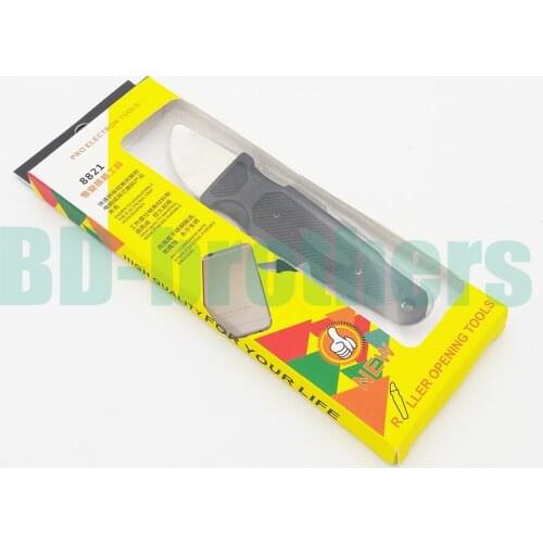 8821 High Quality Metal Pry Tool Professional Open Shell for Phone Computer Screen PC Electron Repair Opening Tools 50pcs/lot