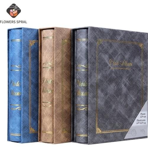 European Style Large 6-Inch 200 Interstitial Album Collection, Celebrity Photo Album, Wedding Anniversary, Baby Growth Album
