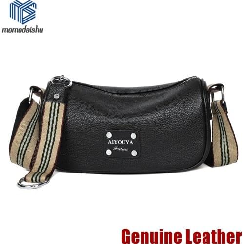 Leather Bag Handbags Luxury Designer Genuine Leather Shoulder Bags For Women 2021 Simple Lady Crossbody Bag Messenger