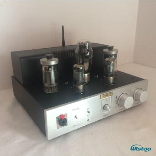IWISTAO Bluetooth 4.0 Tube Amplifier FU50 Power Stage Class A Signal-ended Headphone Amp HIFI Audio 2x12W HIFI Audio
