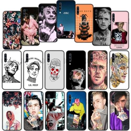 Lil Peep Gustav Elijah Soft Cover Case for Samsung Galaxy S20fe S21 Plus A02 A12 A32 A52 A72 F62 M02 M62 Ultra Cover