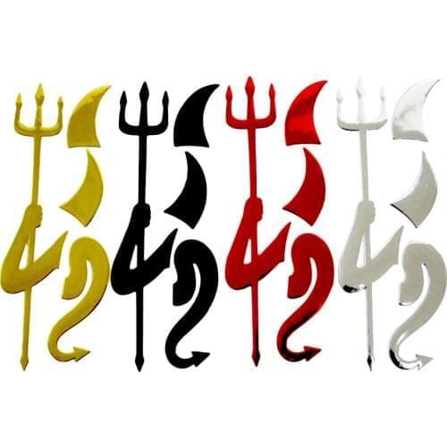 10-30pcs PVC Devil Style Demon Sticker Car Styling Auto Emblem Logo Decals Car decoration little demon guardian car sticker