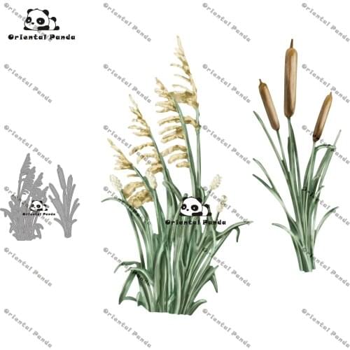 New Dies 2020 Camper Van Metal More bushes and reeds Dies diy Dies photo album cutting die Scrapbooking Stecil cutting cuts for