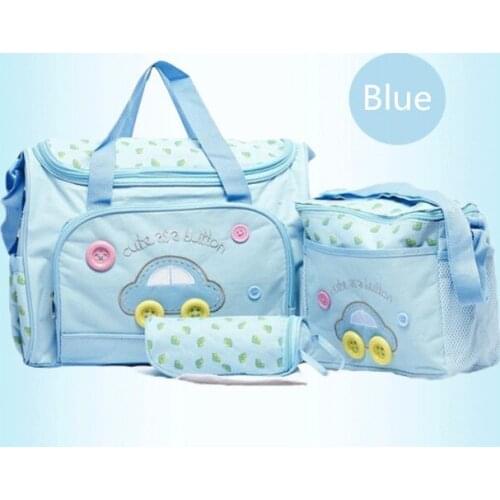 Promition! 3pcs diaper mummy bag nappy bag multifunctional fashion mother handbag waterproof Mama