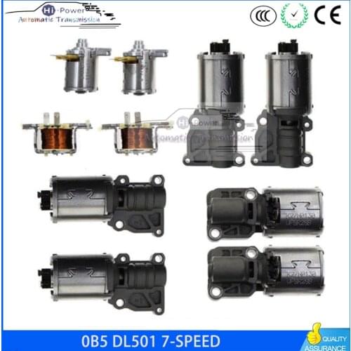 Original 100% professional test OEM 0B5 DL501 7-SPEED Transmission Solenoid Kit A5 A4 A6 A7 Q5 For 0B5 Audi