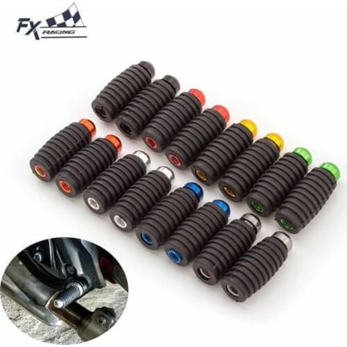 6mm CNC Motorcycle Footrest Foot Peg Pedal For Suzuki GSXR GSX-R 600 750 1000 GSXR600 GSXR750 Rearset Rear Set Footpeg