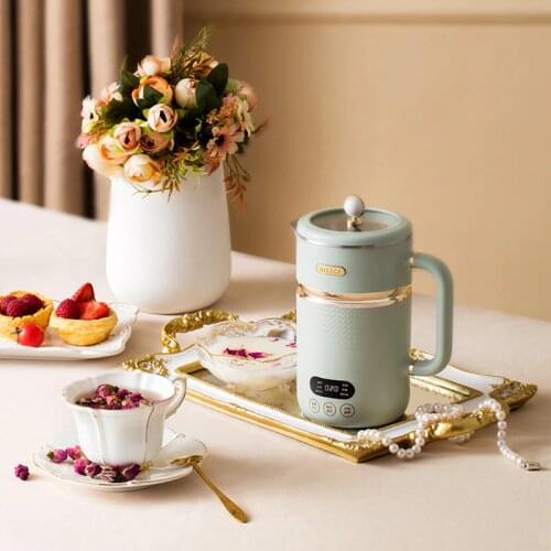 220V Protable Electric Kettle 450ml Multifunction Health Pot Mini Electric Stew Cup Home Milk Mixing Cup Kitchen Appliances