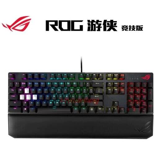 ROG Strix Scope TKL With palm rest 84-key wired gaming mechanical keyboard cherryswitch RGB backlight