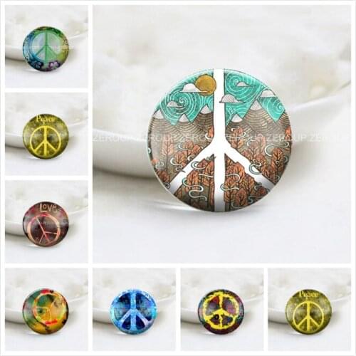 ZEROUP Round Photos Glass Cabochon Jewelry Finding fit Cameo Blank Settings Supplies for Jewelry Components 10