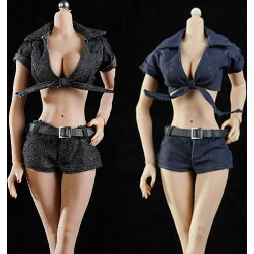 1/ 6 jiao doll modern urban female killer cool suit suitable for 12 inch action figure body accessory model
