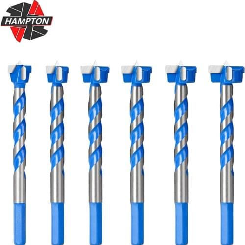 1pc 125mm Woodworking Hole Opener 16/18/19/20/22/25mm Blue Thread Lengthen Carbide Drilling Pilot Holes Drill Bit Wood Drilling