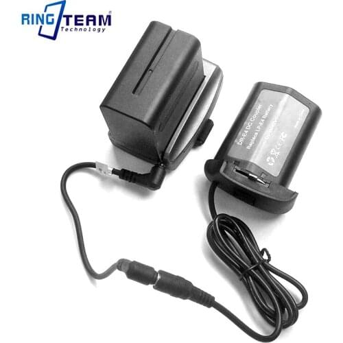 NP-F970 DC Adapter Plate + LP-E4 DR-E4 Coupler Mobile Power for Canon Camera EOS 1D C X Mark III IV 1DC 1DX 1D3 1D4 1Ds Mark III