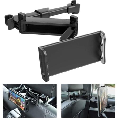360 rotation Car Pillow Holder Tablet Stand Back Seat Headrest Mount Bracket For ipad pro air 11 10.5 9.7 10.1 12.9 inch