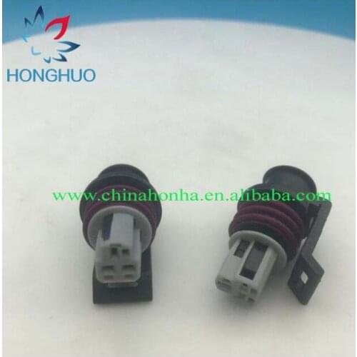 FREE SHIPPING 10 PCS 15397257 15397149 for Delphi 3 Pin Sealed Auto Connector Assy For Engine Oil Temp Gauge