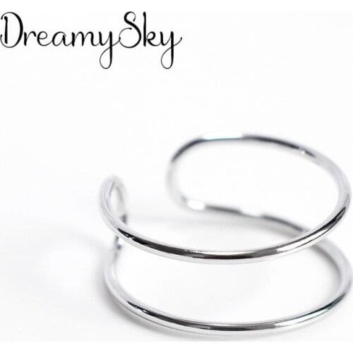 Bohemian Vintage Lines Rings For Women Charm Ring Party Wedding Fashion Jewelry Gifts