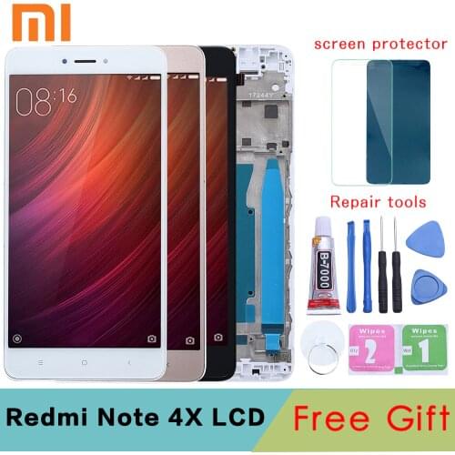 Original 5.5" For XIAOMI Redmi Note 4X LCD Display Touch Screen Digitizer Replacement NOTE 4X LCD for Snapdragon 625