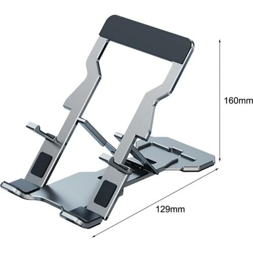 Foldable Tablet Mobile Phone Desktop Phone Stand for Samsung Desk Holder Adjustable Desk Bracket Smartphone Stand