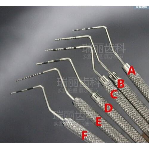 Dental Stainless Steel Periodontal probe with Scaler Explorer Instrument Tool Endodontic 1PC