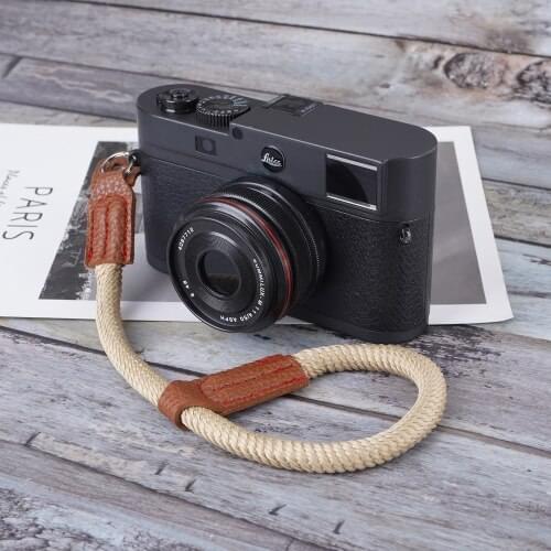 Cotton weave Camera/mirrorless hand strap/grip Lanyard For fuji xa7 xt4 x10 xt100 leica M9 olympus gh4 gf7 sony a7r3 a7 a7s a9