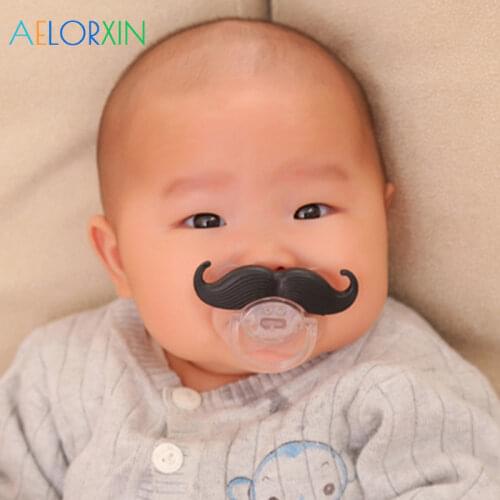 1Pcs Food Grade Silicone Funny Baby Pacifiers Dummy Nipple Teethers Toddler Orthodontic Soothers Teat For Baby Pacifier Gift