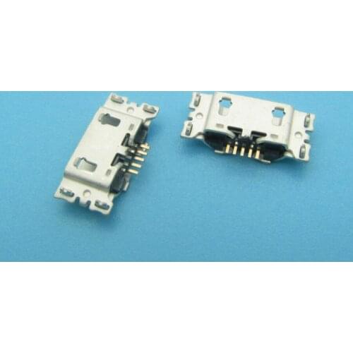 500pcs Micro USB Jack Connector Female 5 pin Charging Socket For Motorola Moto G5 Plus XT1686 XT1681 XT1683