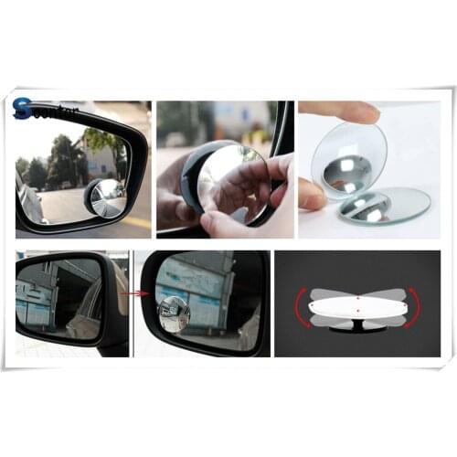 Car rear view blind spot mirror wide angle lens For Hyundai Accent Azera Elantra Solaris Verna Santa Fe IX45 Sonata Tucson