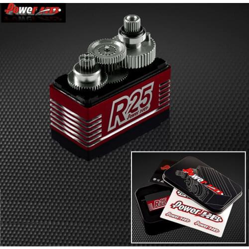 1pcs Power HD R25 High Voltage 20Kg 0.11s High-Speed Metal Gear High Voltage Servo