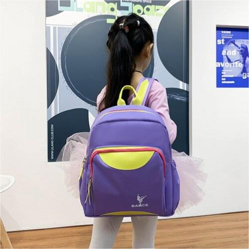Children Printing Lovely Shoulder Bags Large Capacity Sport Yoga Backpack For Kids High Quality Waterproof Ballet Dance Package