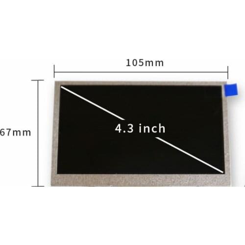 For GRAPHTEC midi LOGGER GL220 lcd screen 4.3 inch TFT Repair replacement