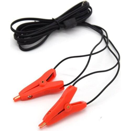 Electric Shock Nipple Clamps Accessory Breast Massager BDSM Bondage E-stim Clitoris Clips Electro Penis Stimulation Sex Games