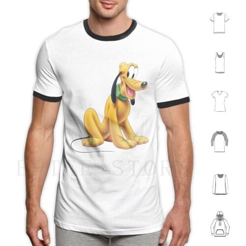 Is Pet Dog T Shirt Cotton Men DIY Print Is Truly A Well Trained Dog Like His Master Mickey He Can Get Into A Large Amount Of