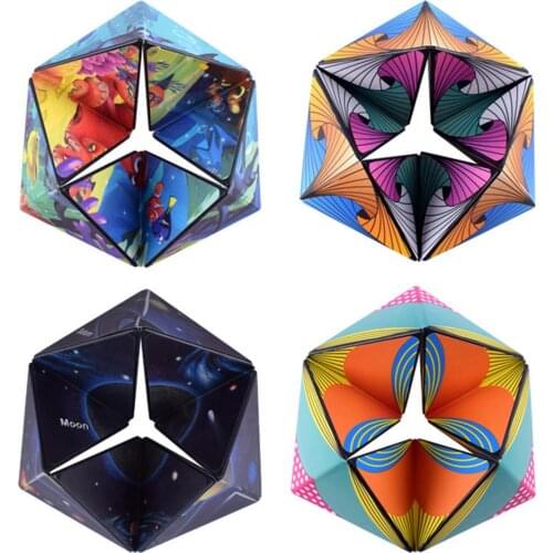 Cube Toy Kids And Adults Hand Creative Infinite Cube Relaxing Toy Anti Stress Reliever Toys Cube Puzzle Toy Child Gift
