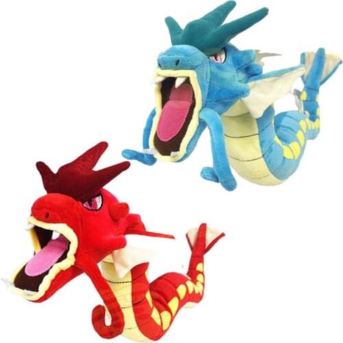 Pokemon Stuffed Plush Toys Big Plush Gyarados Blue Red Cartoon Anime Lovely Plushie Ornament Doll Kids Toys Birthday Gift 60cm